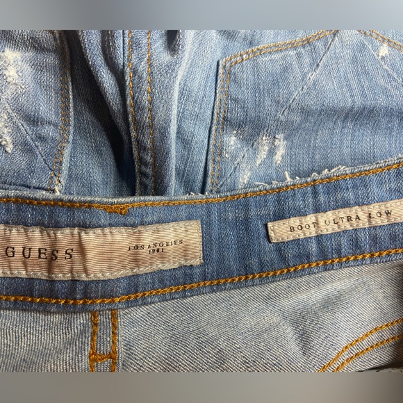 Guess Boot Ultra Low Women’s Denim Jeans Size 29 - Picture 7 of 8